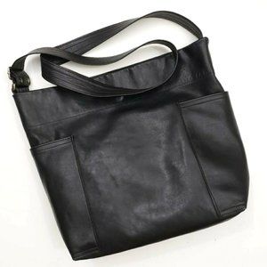 ROUGH & TUMBLE CUSTOM LARGE LOTUS LEATHER HOBO